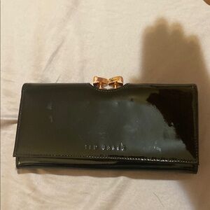 Ted Baker Black Patent Wallet